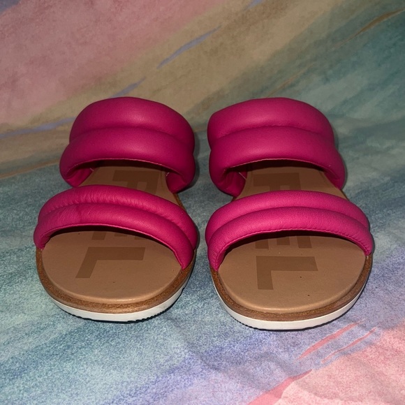 Sorel Ella II Puff Leather Slide Sandals women’s size 7 - Picture 6 of 9